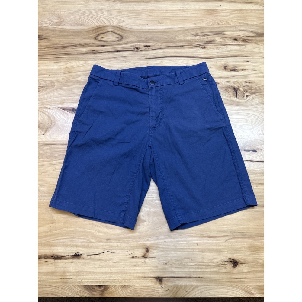 Lululemon Mens Blue Casual Shorts Size 32x9 Chino Performance
